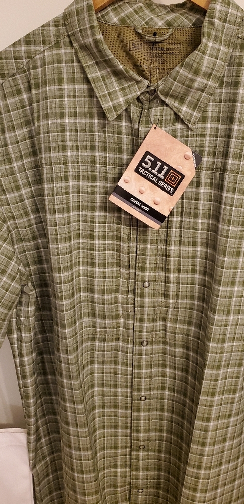 5.11 covert shirt green